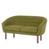 Mørteens Sofa Anna (2-Sitzer) Webstoff - Olivgrün
