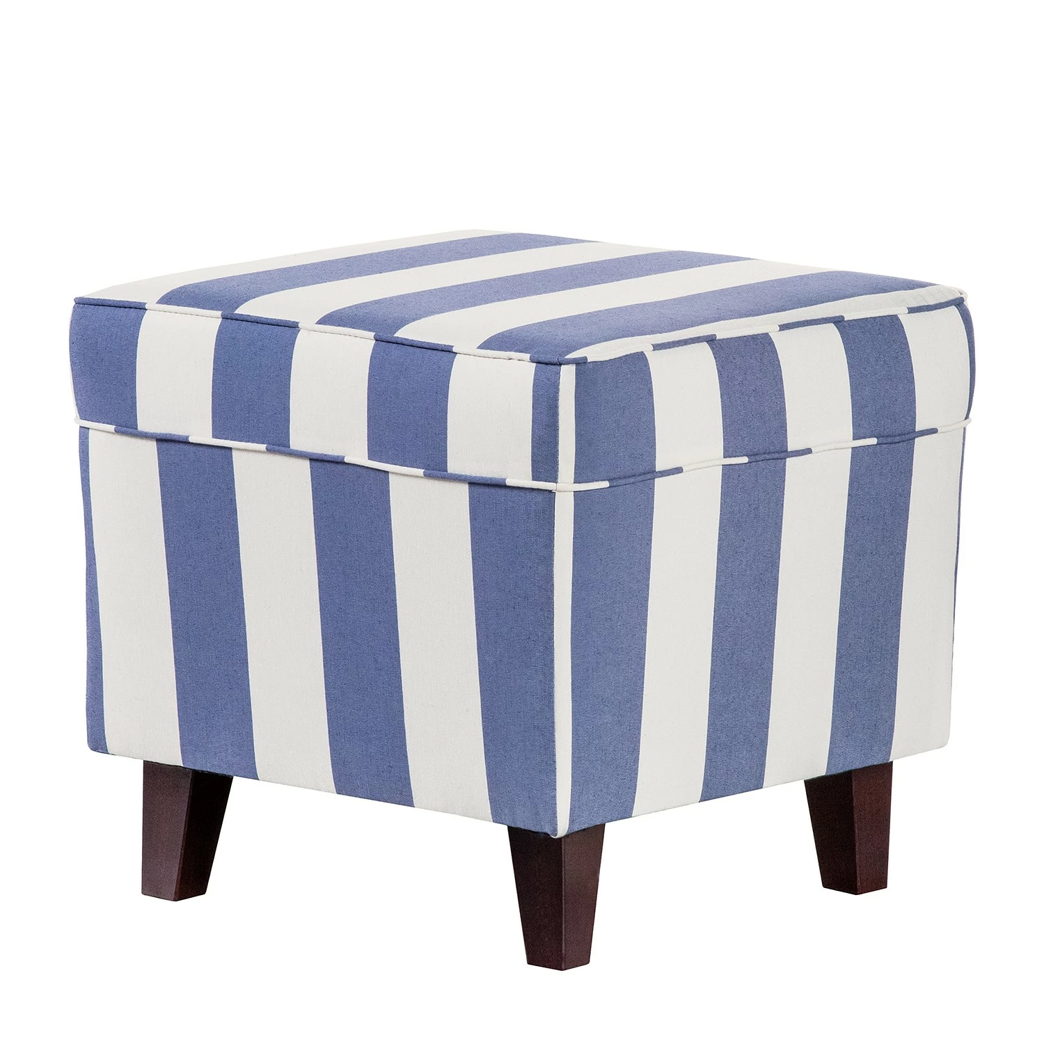 Maison Belfort Sessel Colmar - Blau - Mit Hocker 4 Maison Belfort Sessel Colmar - Blau - Mit Hocker – Bild 4