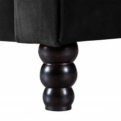 Jack & Alice Sessel York - Samt - Schwarz -Wohnzimmermöbel boutique en ligne 1000031491 190110 09412800009 GALLERYIMAGES P000000001000031491