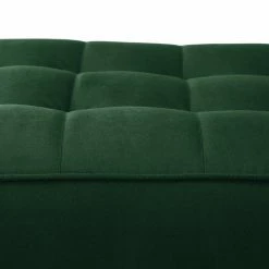 Eva Padberg Collection Ecksofa LAONA - Samt Pauno: Dunkelgrün - Longchair davorstehend rechts - Mit Hocker -Wohnzimmermöbel boutique en ligne 1000032242 200603 12035100243 DETAILS P000000001000032242