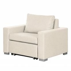 Mooved Schlafsessel Latina IV Webstoff - Stoff Doran: Creme