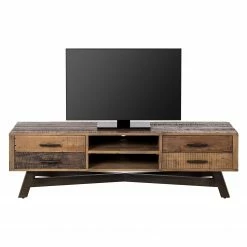 Ars manufacti TV-Lowboard Tamati II - Pinie massiv / Metall -Wohnzimmermöbel boutique en ligne 1000039135 200629 09141000022 DETAILS P000000001000039135
