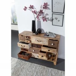 Ars manufacti Kommode Curenna I - Mango teilmassiv - Mango / Braun -Wohnzimmermöbel boutique en ligne 1000040375 220127 13002200022 MOOD DETAILS P000000001000040375 mood