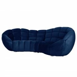 Jack & Alice Bigsofa Blair - Microfaser Blau