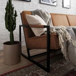 Ars manufacti Sofa Rhode (3-Sitzer) - Mittelbraun -Wohnzimmermöbel boutique en ligne 1000042072 190225 10091100013 GALLERYIMAGES P000000001000042072