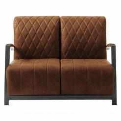 Ars manufacti Sofa Straid (2-Sitzer) - Mittelbraun -Wohnzimmermöbel boutique en ligne 1000042096 190222 16212700138 GALLERYIMAGES P000000001000042096