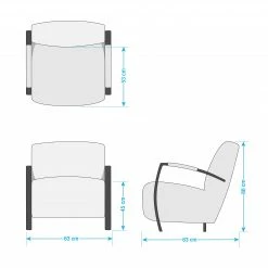 Ars manufacti Sessel Straid - Braungrau -Wohnzimmermöbel boutique en ligne 1000042101 80 GALLERYIMAGES P000000001000042101