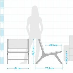 Eva Padberg Collection Stuhl Bourbourg I - Echtleder / Teak massiv - Teak -Wohnzimmermöbel boutique en ligne 1000050799 191206 17490700034 SKETCH DETAILS P000000001000050799 sketch