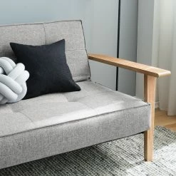 Innovation Möbel Klappsofa Splitback Frej Webstoff - Stoff Mixed Dance: 521 Grey -Wohnzimmermöbel boutique en ligne 1000051934 201201 16505600079 DETAILS P000000001000051934