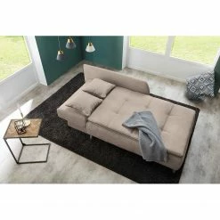 Loftscape Recamiere Hornby (mit Schlaffunktion) - Microfaser - Kaschmir -Wohnzimmermöbel boutique en ligne 1000053754 200213 09250000004 DETAILS P000000001000053754