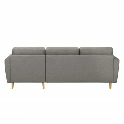 Mørteens Ecksofa Sola Flachgewebe - Grau - Longchair davorstehend rechts - Mit Schlaffunktion -Wohnzimmermöbel boutique en ligne 1000054984 200617 13241600113 DETAILS P000000001000054984