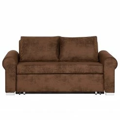Mooved Schlafsofa Latina IV Antiklederoptik - Braun - Breite: 205 cm -Wohnzimmermöbel boutique en ligne 1000058378 211221 09205500175 DETAILS P000000001000058378