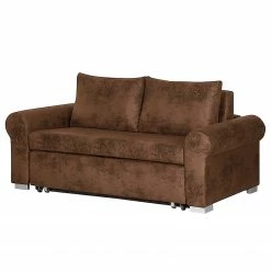 Mooved Schlafsofa Latina IV Antiklederoptik - Braun - Breite: 205 cm -Wohnzimmermöbel boutique en ligne 1000058378 211221 09205600230 DETAILS P000000001000058378