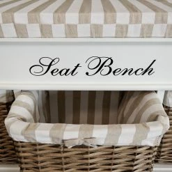 Maison Belfort Sitzbank Elven - Paulownia massiv - Weiß / Braun -Wohnzimmermöbel boutique en ligne 1000058436 60 GALLERYIMAGES P000000001000058436