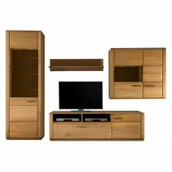 Naturoo Wohnwand Structura II (4-teilig) - Eiche Bianco -Wohnzimmermöbel boutique en ligne 1000063947 200811 13510200192 DETAILS P000000001000063947