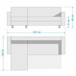 Fredriks Ecksofa Dublin II - (mit Schlaffunktion / beidseitig montierbar) - Kunstleder/Strukturstoff - Dunkelbraun / Braun 55 Fredriks Ecksofa Dublin II - (mit Schlaffunktion / beidseitig montierbar) - Kunstleder/Strukturstoff - Dunkelbraun / Braun -Wohnzimmermöbel boutique en ligne 1000073166 210614 18404300634 SKETCH DETAILS P000000001000073166 sketch