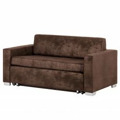 Mooved Schlafsofa Latina Antiklederoptik - Dunkelbraun - Breite: 170 cm -Wohnzimmermöbel boutique en ligne 1000073174 211221 09205900264 DETAILS P000000001000073174