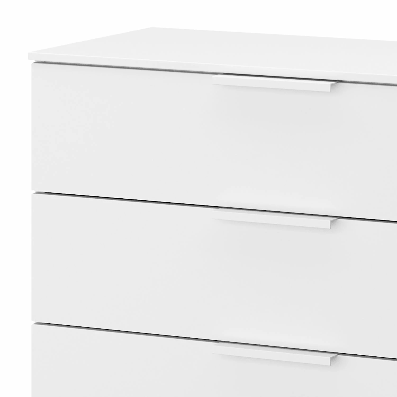 Kommode SKØP x4 - Alpinweiß - Breite: 80 cm - Korpusfarbe 3 Kommode SKØP x4 - Alpinweiß - Breite: 80 cm - Korpusfarbe – Bild 3