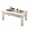 Ridgevalley Couchtisch La Carlotta - Pinie massiv - Creme