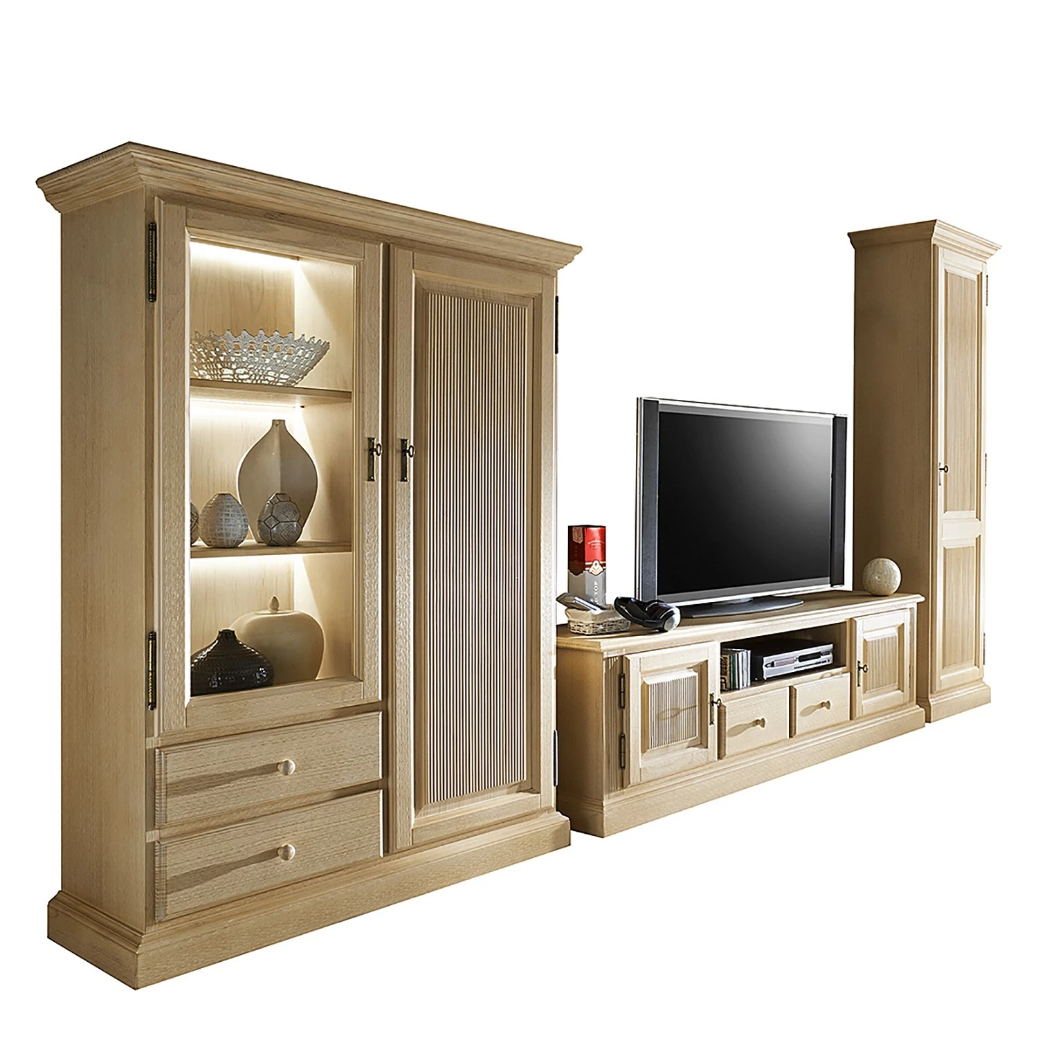 Ridgevalley TV Lowboard Breddin II - Pinie massiv 3 Ridgevalley TV Lowboard Breddin II - Pinie massiv – Bild 3