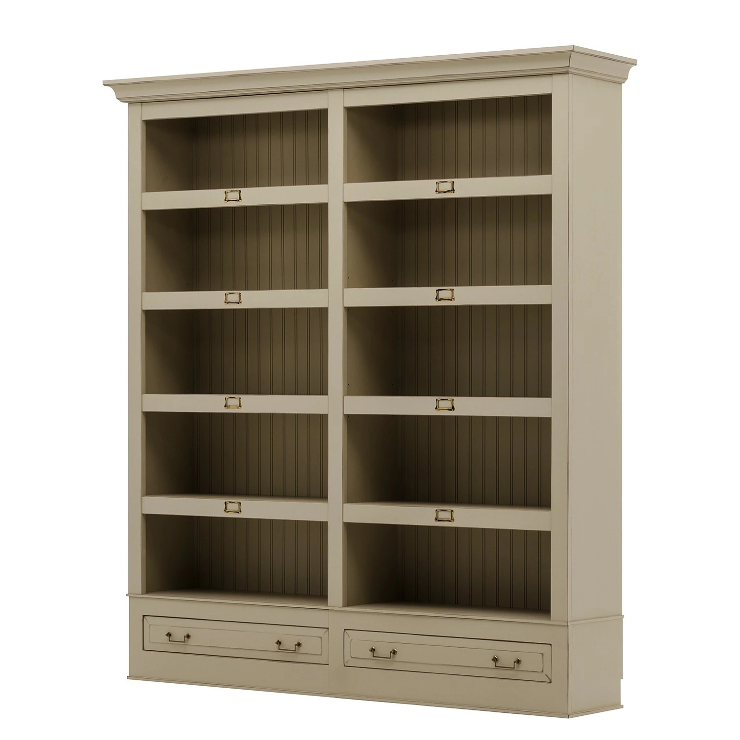 Maison Belfort Bücherregal Azjana I - Hellbeige 1 Maison Belfort Bücherregal Azjana I - Hellbeige