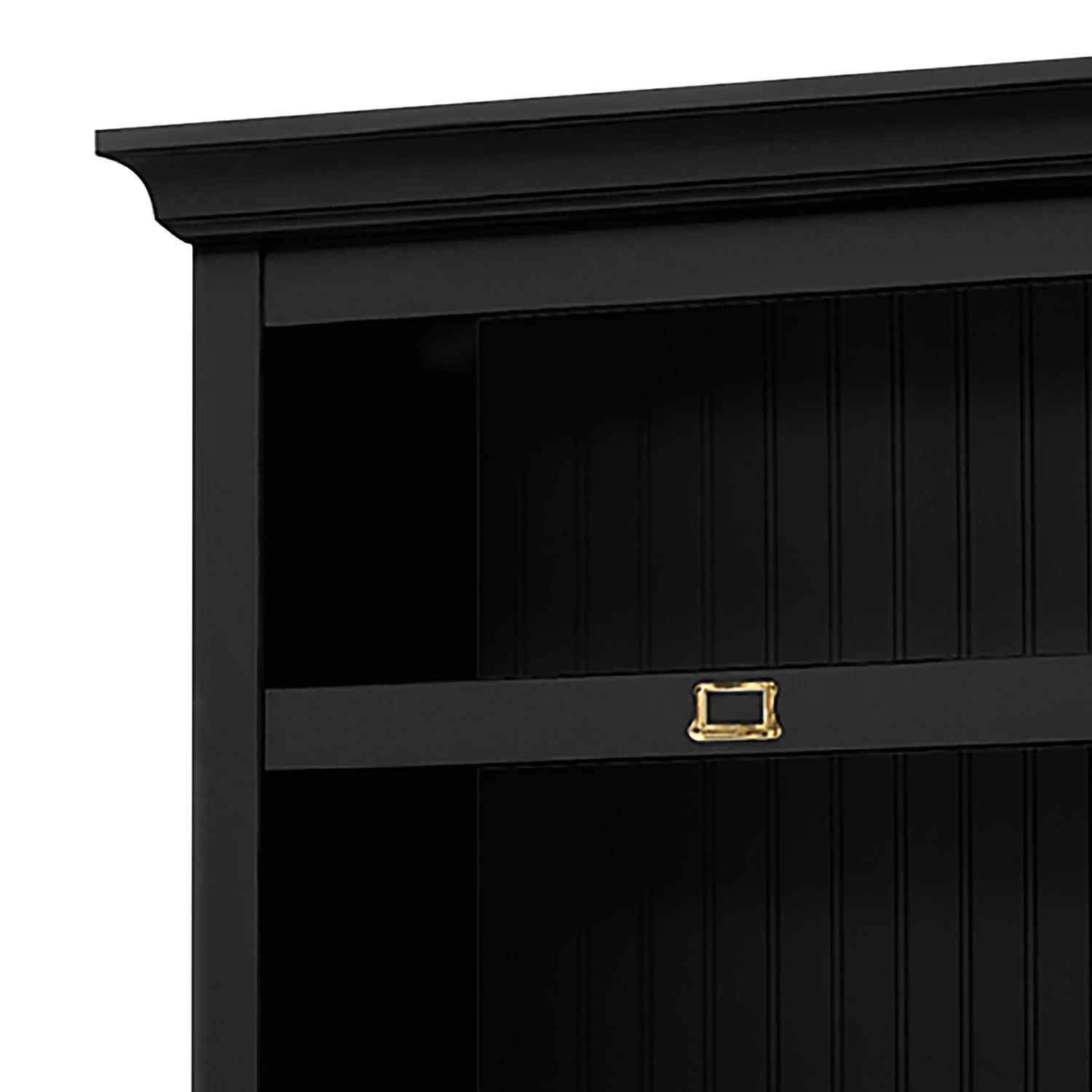 Maison Belfort Bücherregal Azjana I - Schwarz 2 Maison Belfort Bücherregal Azjana I - Schwarz – Bild 2