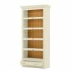 Maison Belfort Bücherregal Azjana II - Pinie Weiß / Pinie Honig