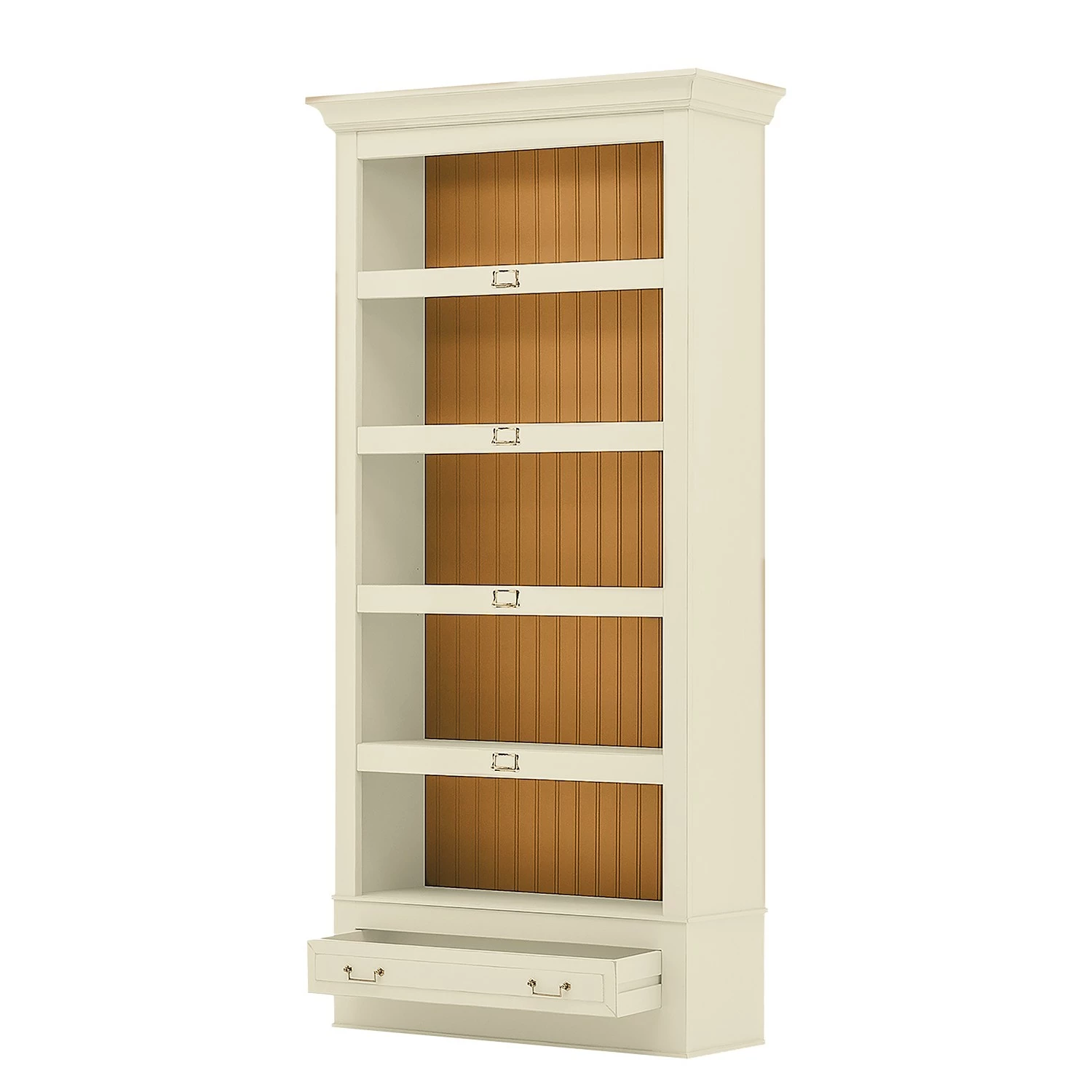 Maison Belfort Bücherregal Azjana II - Pinie Weiß / Pinie Honig 1 Maison Belfort Bücherregal Azjana II - Pinie Weiß / Pinie Honig