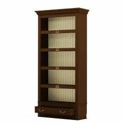 Maison Belfort Bücherregal Azjana II - Pinie Braun / Pinie Creme