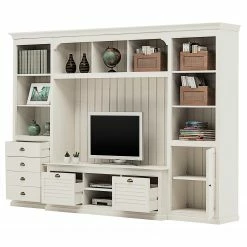 Ridgevalley TV-Wand Sollerön II - Pinie Weiß / Messing -Wohnzimmermöbel boutique en ligne 1000084447 220822 045 DETAILS P000000001000084447