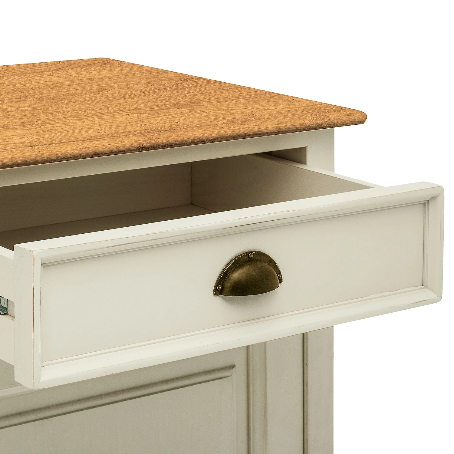 Ridgevalley Sideboard Sollerön I - Pinie Weiß / Pinie Honig / Messing 7 Ridgevalley Sideboard Sollerön I - Pinie Weiß / Pinie Honig / Messing – Bild 7