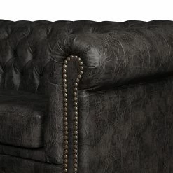 Ars manufacti Sessel Kamaru Kunstleder - Schwarz 11 Ars manufacti Sessel Kamaru Kunstleder - Schwarz -Wohnzimmermöbel boutique en ligne 1000085223 220223 060 DETAILS P000000001000085223