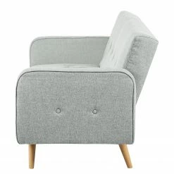 Mørteens Schlafsofa Daru I Webstoff - Webstoff Nims: Hellgrau -Wohnzimmermöbel boutique en ligne 1000086543 201102 08164000225 DETAILS P000000001000086543