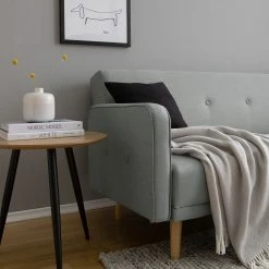 Mørteens Schlafsofa Daru I Webstoff - Webstoff Nims: Hellgrau -Wohnzimmermöbel boutique en ligne 1000086543 201201 06022000103 DETAILS P000000001000086543