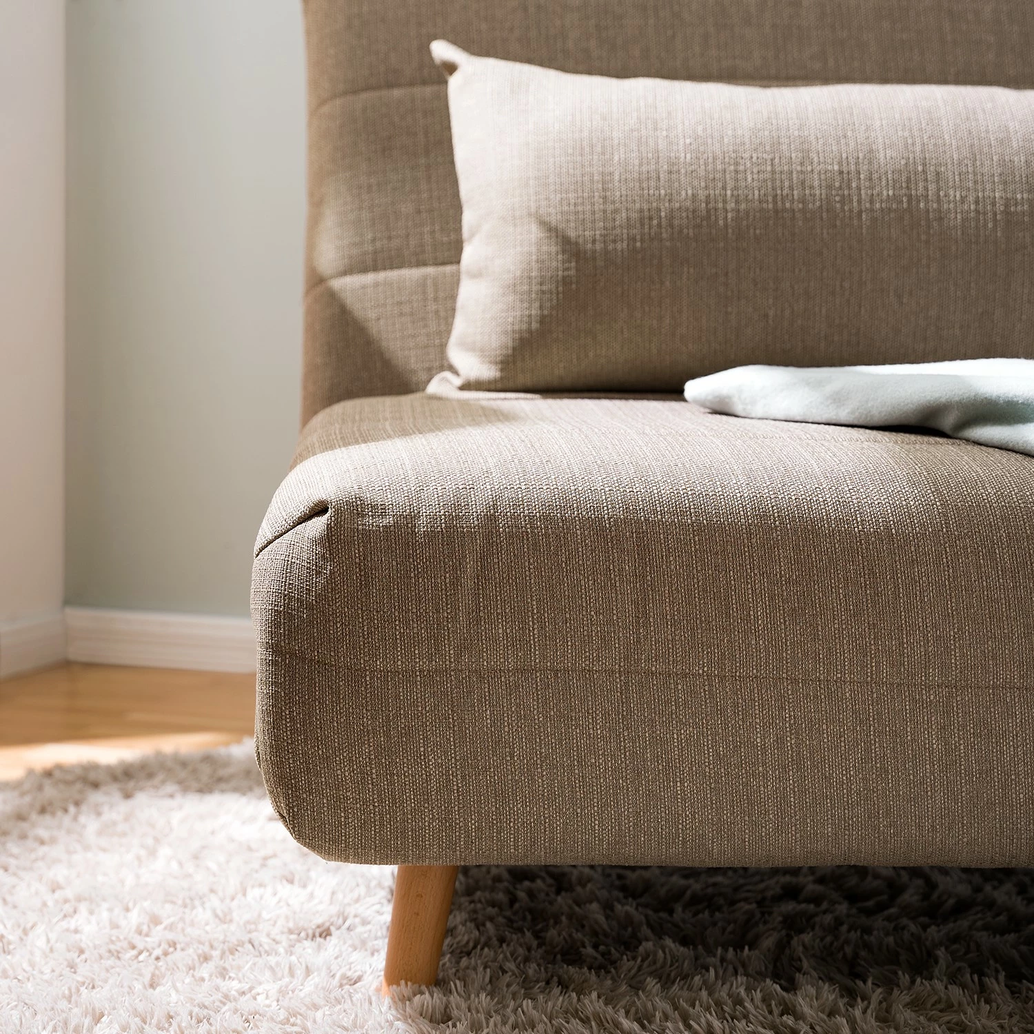 Mørteens Schlafsessel Ösmo Webstoff - Sandgrau 10 Mørteens Schlafsessel Ösmo Webstoff - Sandgrau – Bild 10