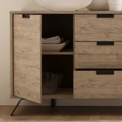 LC Spa Sideboard Palma I - Eiche Dekor -Wohnzimmermöbel boutique en ligne 1000091528 201029 08202900040 DETAILS P000000001000091528