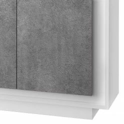 LC Spa Sideboard Forenza - Beton Dekor / Weiß -Wohnzimmermöbel boutique en ligne 1000091559 201029 08234700100 DETAILS P000000001000091559