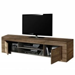 LC Spa TV-Lowboard Milano LC - Eiche Dunkel Dekor -Wohnzimmermöbel boutique en ligne 1000091585 201029 08252800127 DETAILS P000000001000091585