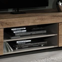 LC Spa TV-Lowboard Milano LC - Eiche Dunkel Dekor -Wohnzimmermöbel boutique en ligne 1000091585 201029 08253900130 DETAILS P000000001000091585