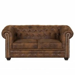 Sofa Torquay (2-Sitzer) - Braun -Wohnzimmermöbel boutique en ligne 1000094671 220121 10104300049 DETAILS P000000001000094671