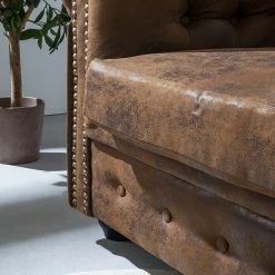 Sofa Torquay (2-Sitzer) - Braun -Wohnzimmermöbel boutique en ligne 1000094671 220121 101044000104 DETAILS P000000001000094671