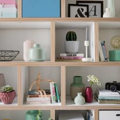 Temahome Regal Berlin - Weiß / Hellbraun - 150 x 198 cm -Wohnzimmermöbel boutique en ligne 1000094984 190215 10314100004 GALLERYIMAGES P000000001000094984