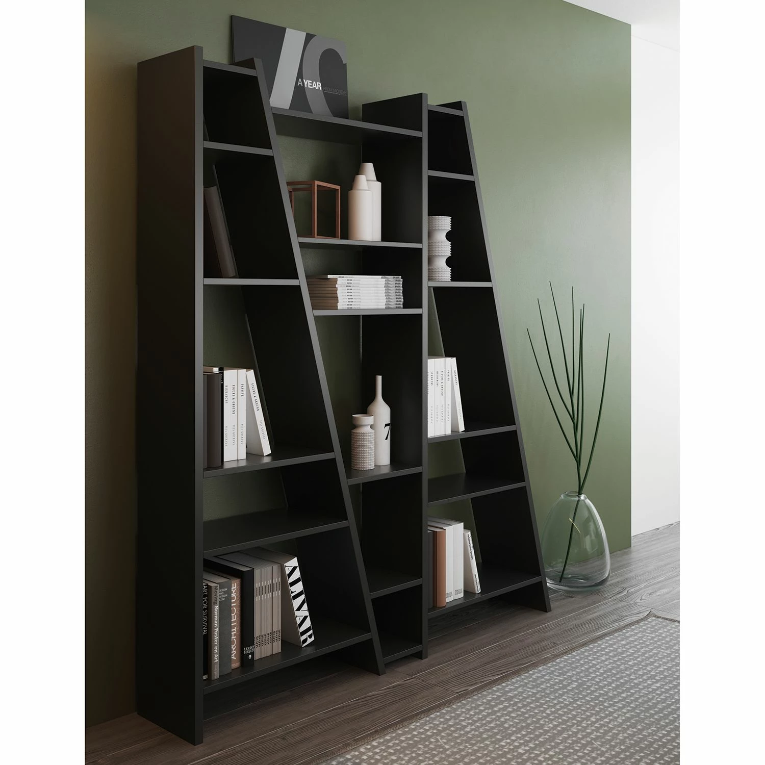 Temahome Regal Malcom III - Schwarz 3 Temahome Regal Malcom III - Schwarz – Bild 3