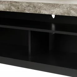 Temahome TV-Lowboard Detroit - Beton Dekor / Matt Schwarz 20 Temahome TV-Lowboard Detroit - Beton Dekor / Matt Schwarz -Wohnzimmermöbel boutique en ligne 1000095037 201016 13222300183 DETAILS P000000001000095037