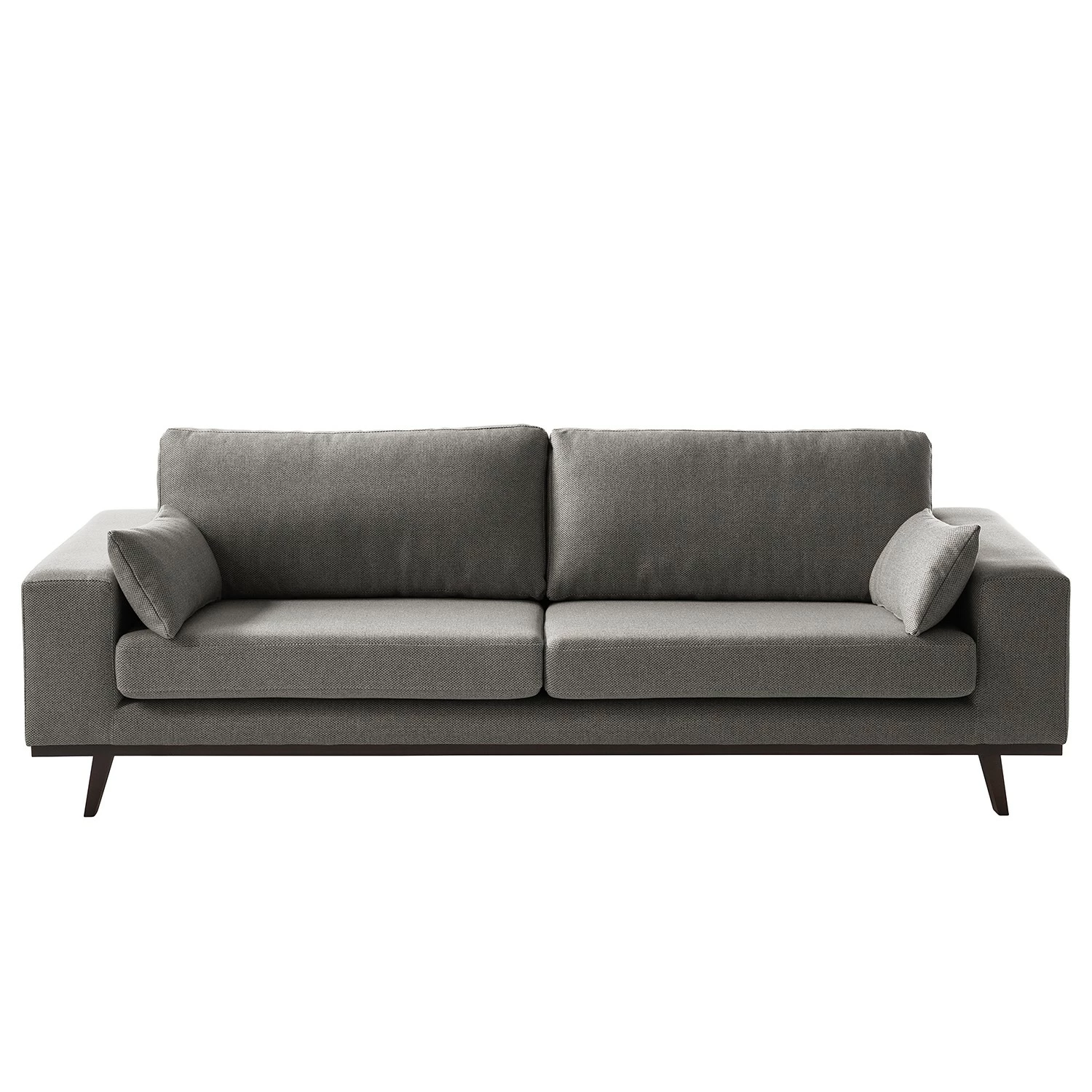 Mørteens Sofa Billund (3-Sitzer) Strukturstoff - Grau 3 Mørteens Sofa Billund (3-Sitzer) Strukturstoff - Grau – Bild 3