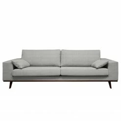 Mørteens Sofa Billund II (3-Sitzer) Webstoff - Granit