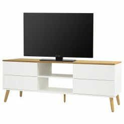 Tenzo TV-Lowboard Dot - Weiß
