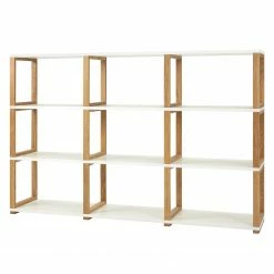 Tenzo Regal Art II - Eiche teilmassiv - Weiß - 9