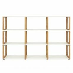 Tenzo Regal Art II - Eiche teilmassiv - Weiß - 9 -Wohnzimmermöbel boutique en ligne 1000097679 200527 07384000228 DETAILS P000000001000097679