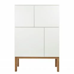 Tenzo Highboard Patch I - Weiß -Wohnzimmermöbel boutique en ligne 1000097771 200527 07392900304 DETAILS P000000001000097771